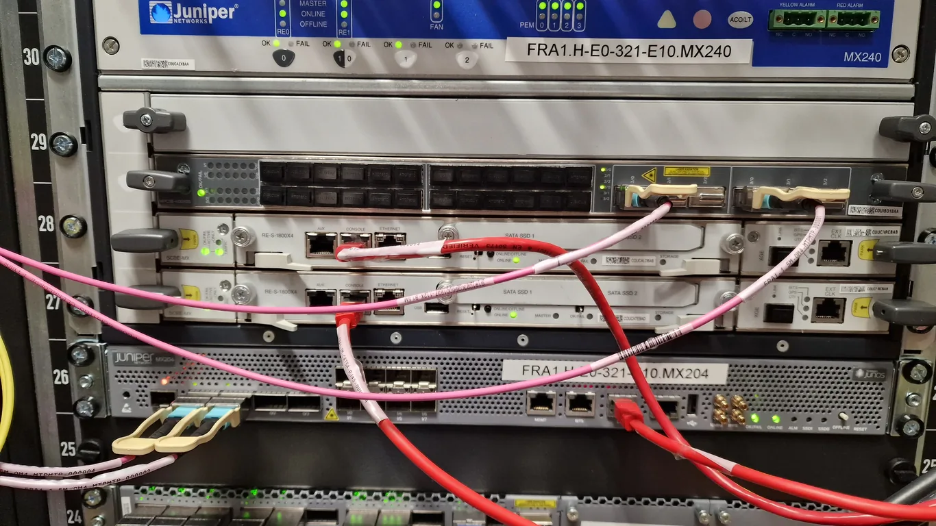 Redundanter Routing Stack - Standort FRA1